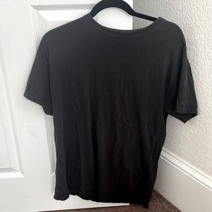 Hanes, Medium, Black shirt, casual wear, used shirt